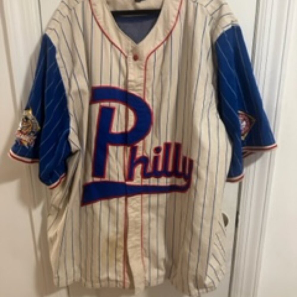 Philly Stars Vintage ULTRA RARE Jacket "Negro Leagues Baseball HOF" Size 6xl
